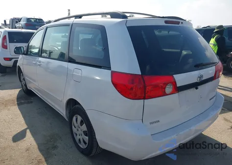 2008 Toyota Sienna Ce из США, поврежденный, VIN 5TDZK23C88S193820
